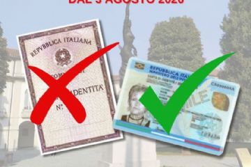 Cessazione validit&#224; carta d&#39;identit&#224; cartacea dal 03 agosto 2026